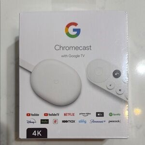 4K Google Chromecast with Google TV